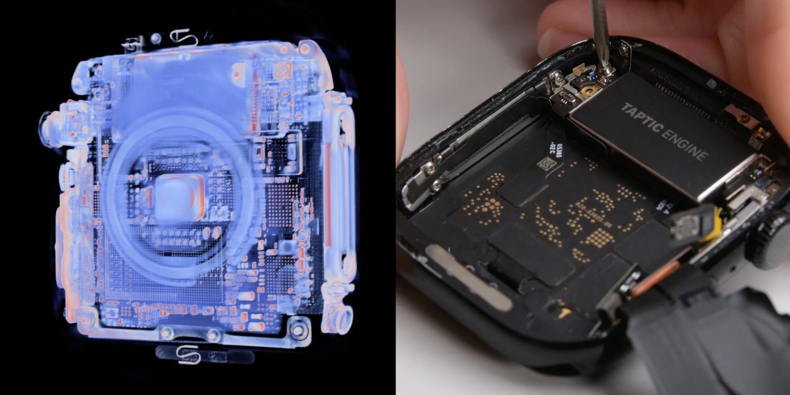 Разборка iFixit показывает, что внутри Apple Watch Series 10