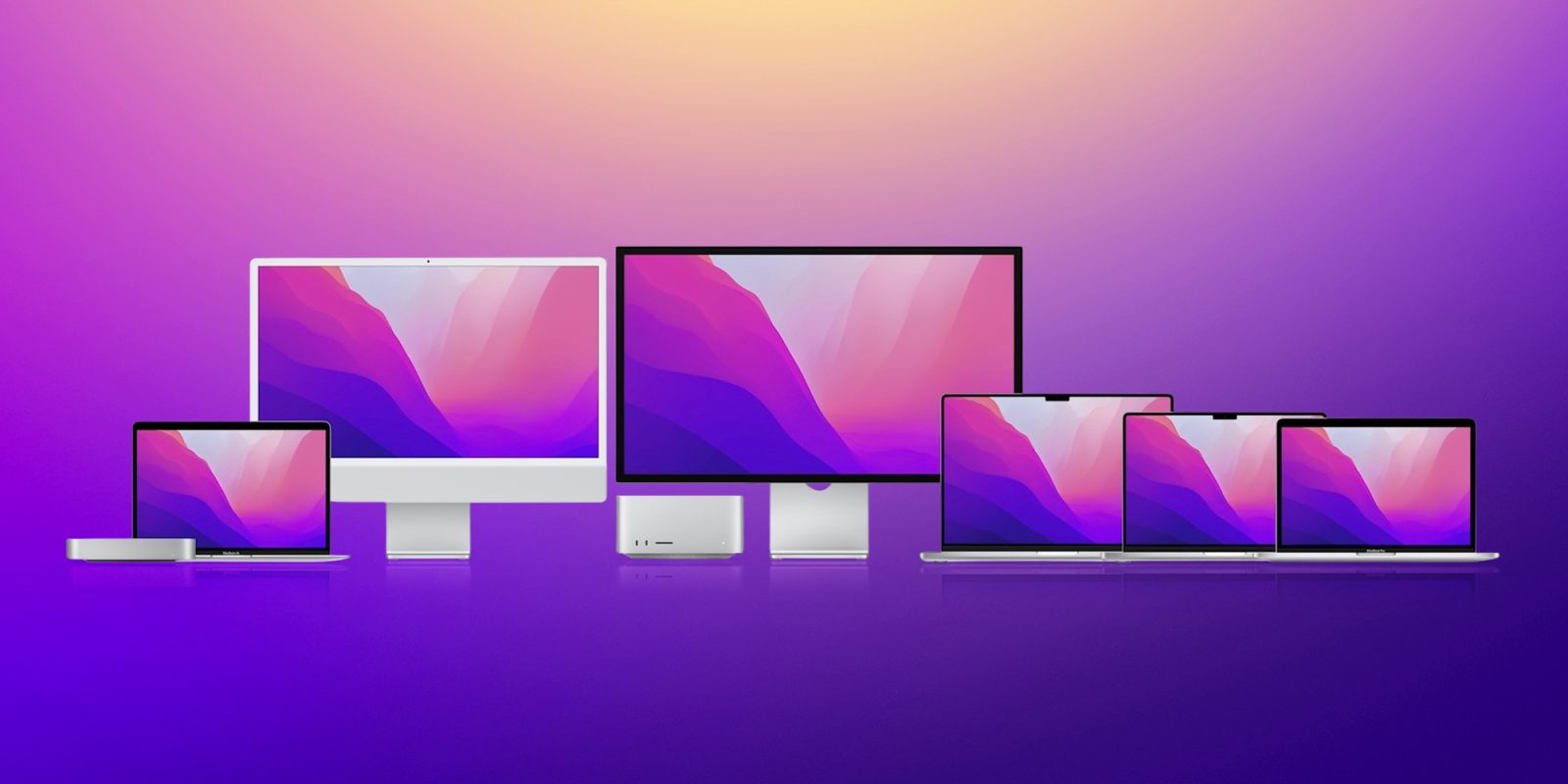Mac Studio против остальной линейки Mac