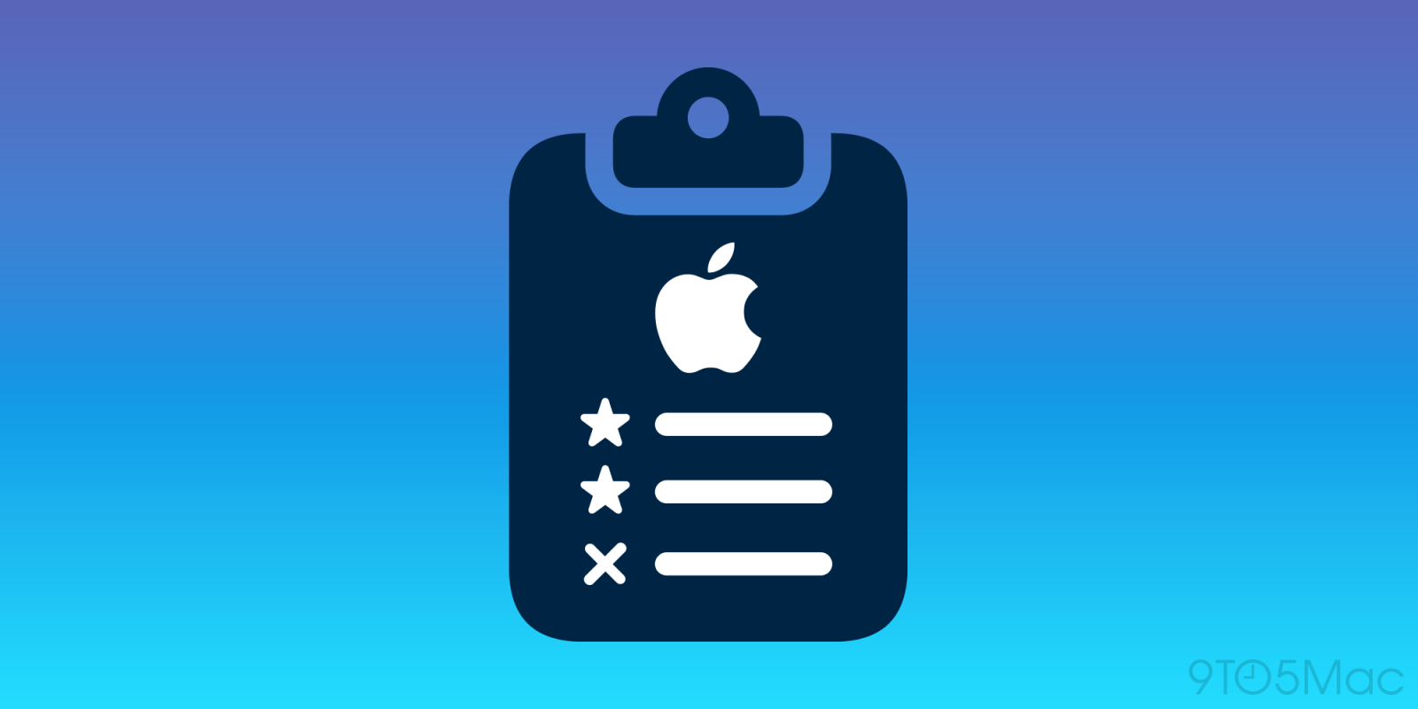 Табель успеваемости по программному обеспечению Apple