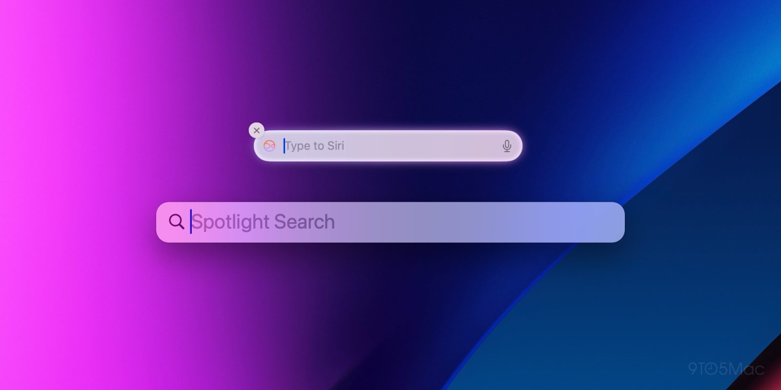 Сири Прожектор Mac macOS