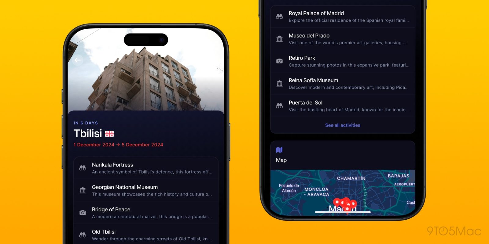 MagicMiles — приложение, которое помогает создавать маршруты путешествий с помощью искусственного интеллекта.