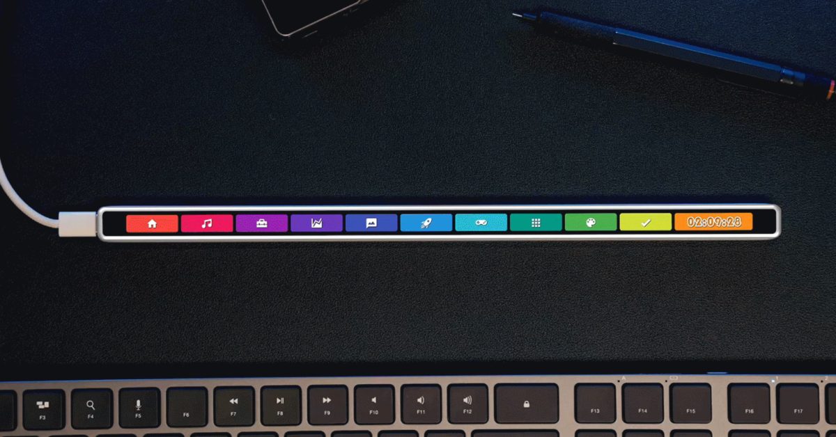 Преданные поклонники Touch Bar создали автономного преемника, вдохновленного Apple