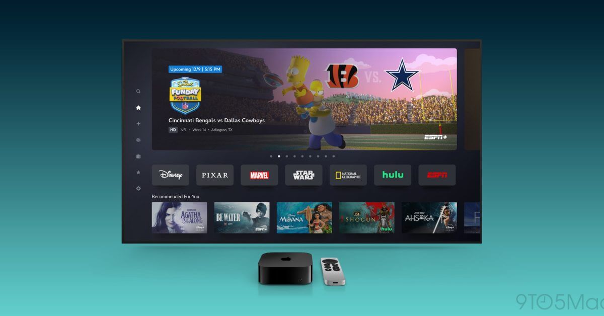 В приложении Disney+ представлена ​​новая плитка ESPN, добавлен бесплатный Hulu и спортивный контент