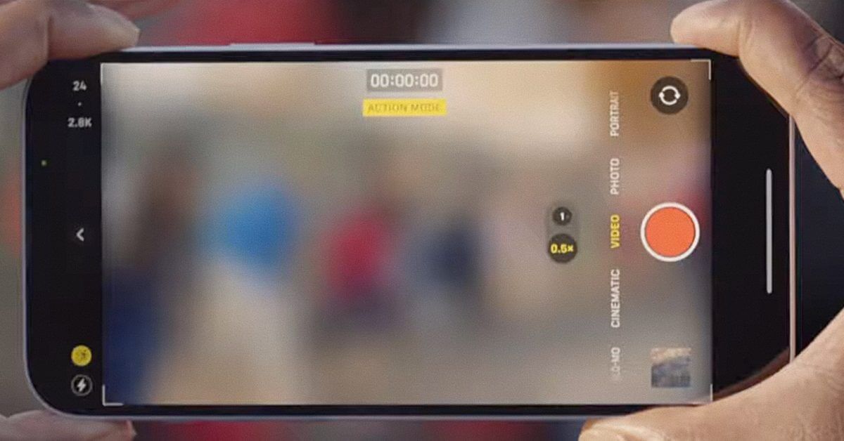 Режим действия iPhone помогает людям с болезнью Паркинсона снимать видео