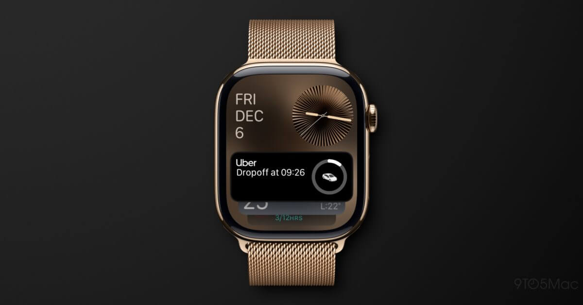 Uber только что сделал свою Live Activity намного лучше на Apple Watch
