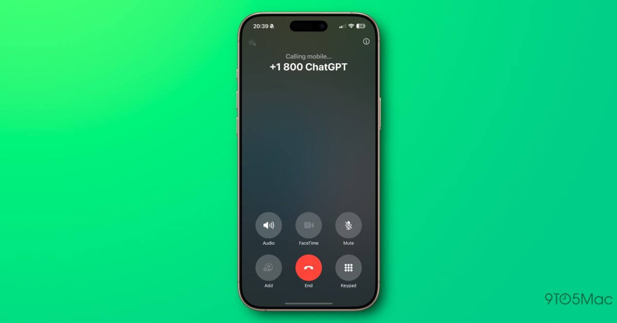 Теперь вы можете позвонить в ChatGPT со своей телефонной линии.
