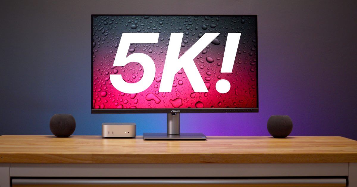 Обзор дисплея Asus ProArt Display 5K для пользователей Mac