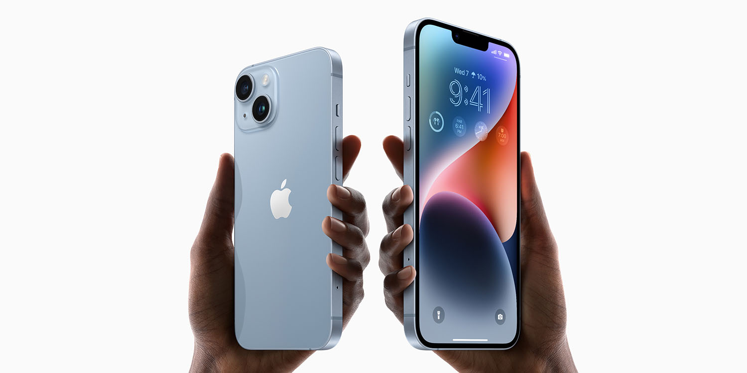 Снижение цен на iPhone 15 | Показаны iPhone 14 и 14 Plus