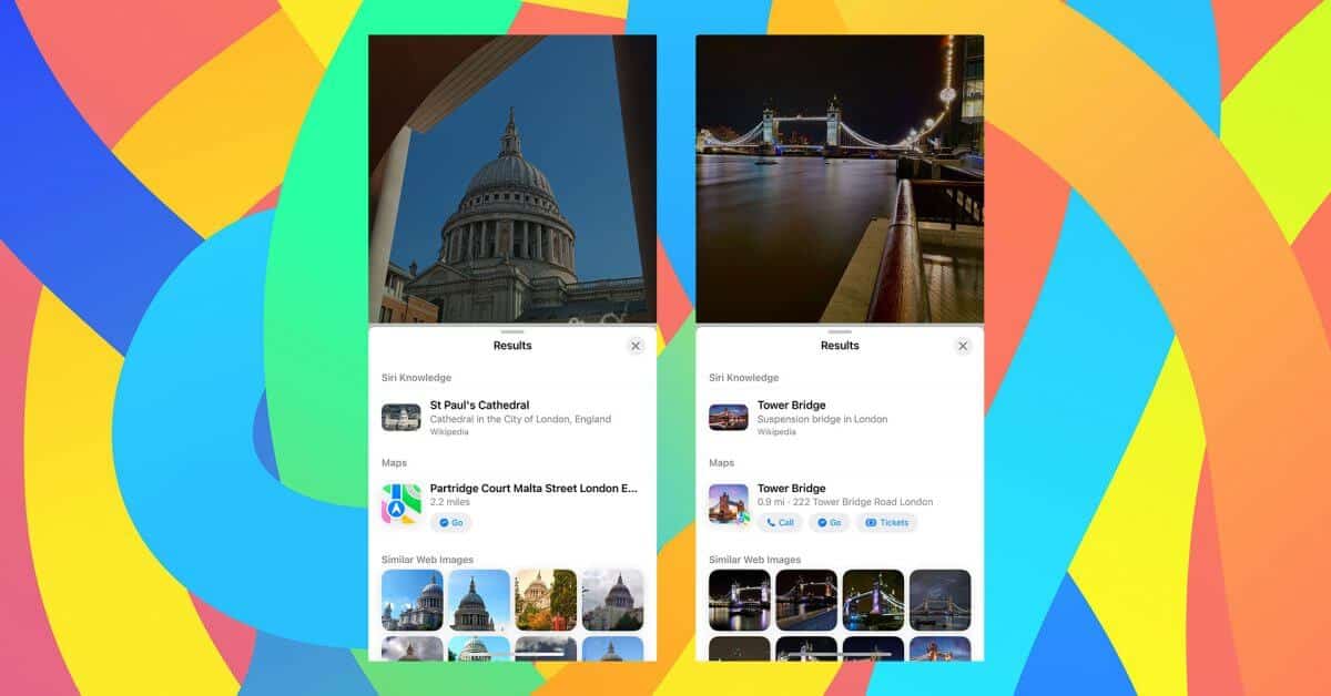 Расширенный визуальный поиск по умолчанию отправляет ваши фотографии в Apple.