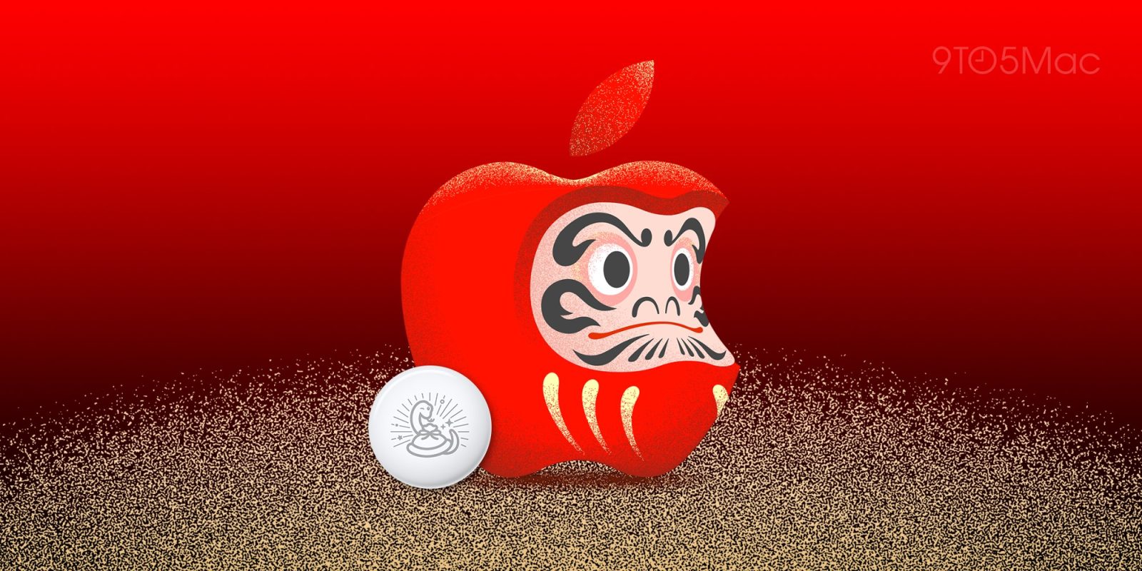 Apple анонсирует ограниченную серию AirTag в Японии в честь года Змеи