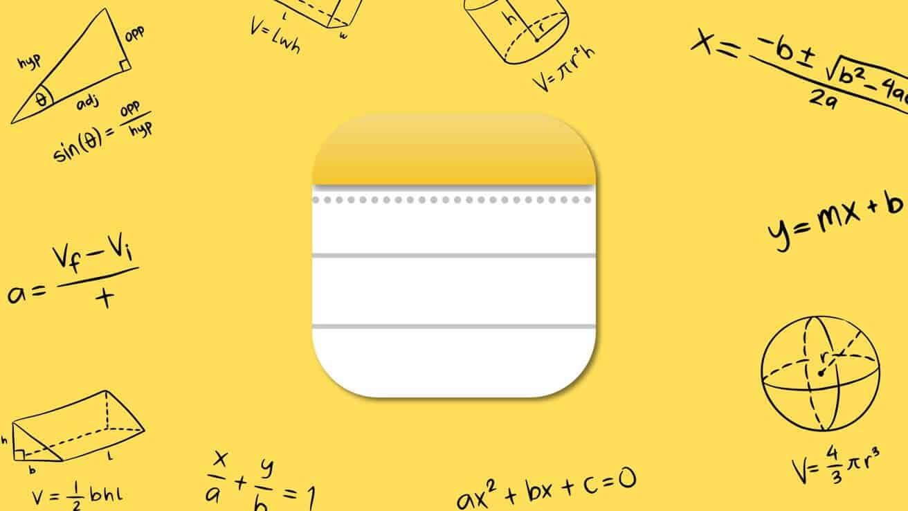 Как использовать Apple Notes для быстрого получения результатов уравнений на iOS 18