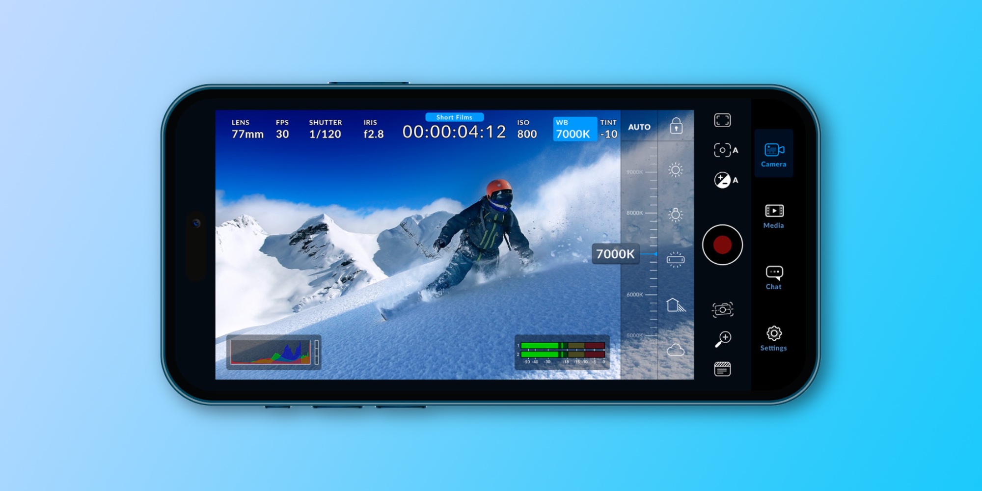 Камера Blackmagic для iPhone