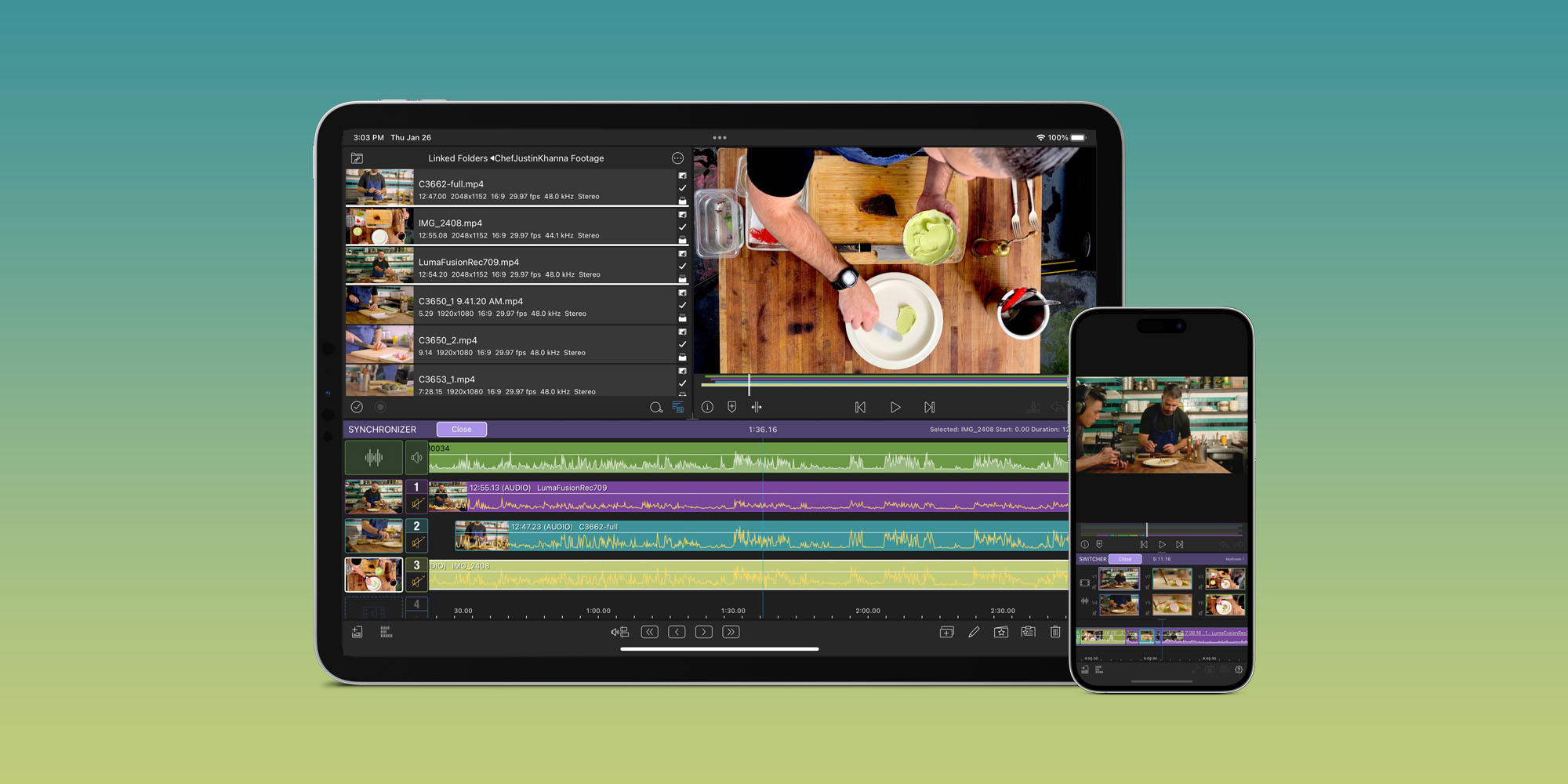 Приложение для редактирования видео LumaFusion