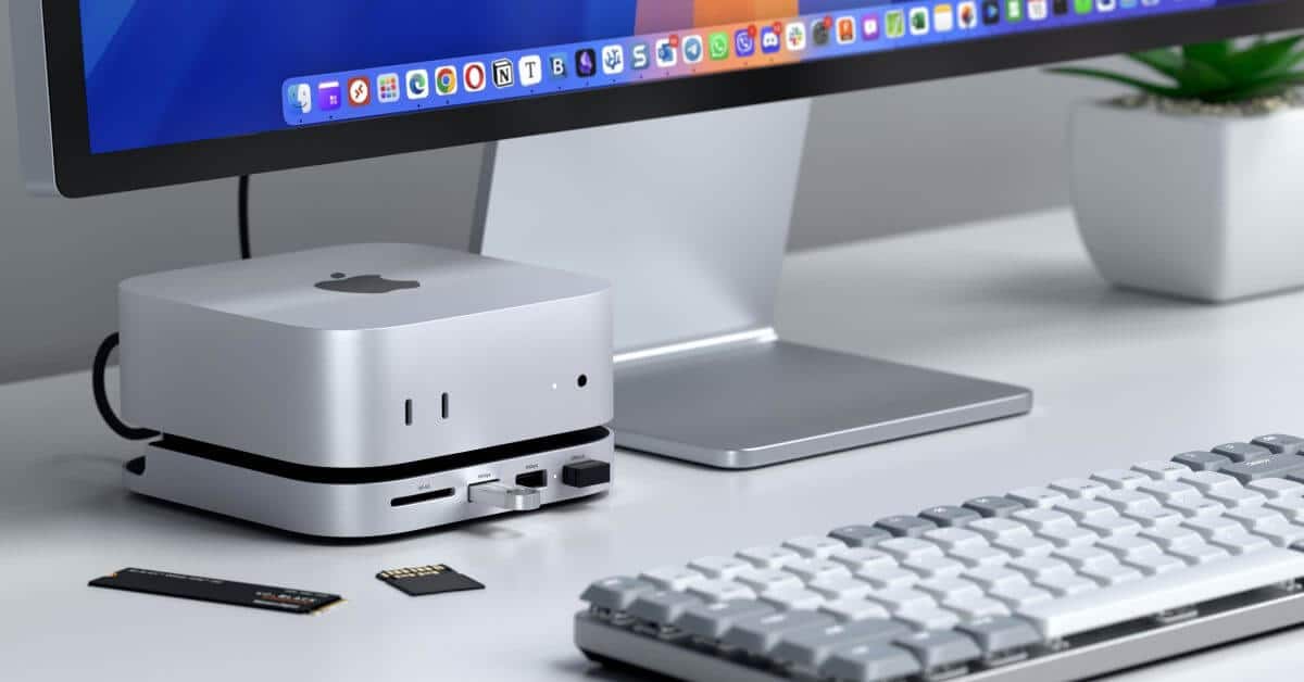 Satechi возвращает столь необходимые порты на M4 Mac Mini