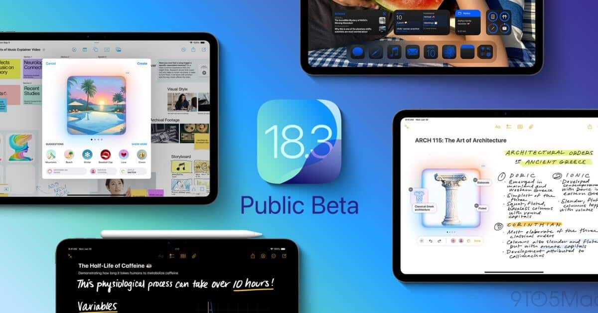 Публичная бета-версия 2 для macOS 15.3, iPadOS 18.3 и других только что выпущена
