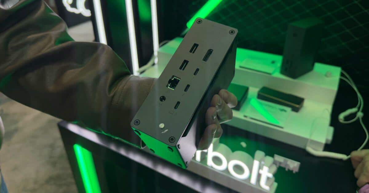 UGREEN анонсирует новую док-станцию ​​Thunderbolt 5 и многое другое на выставке CES 2025
