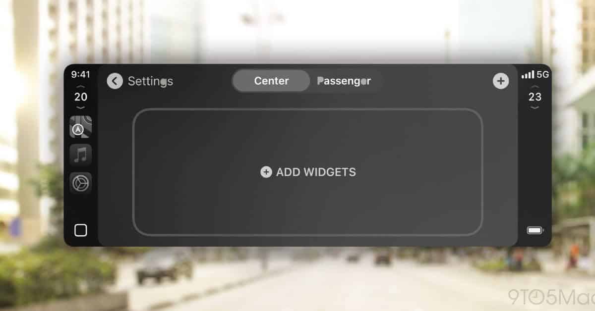Пользовательский интерфейс виджетов CarPlay 2 представлен, поскольку Apple продолжает разработку