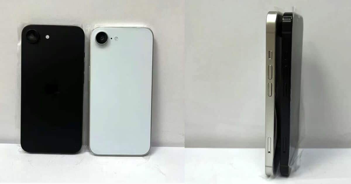 Новые изображения iPhone SE 4 демонстрируют премиальную отделку, цвета и многое другое