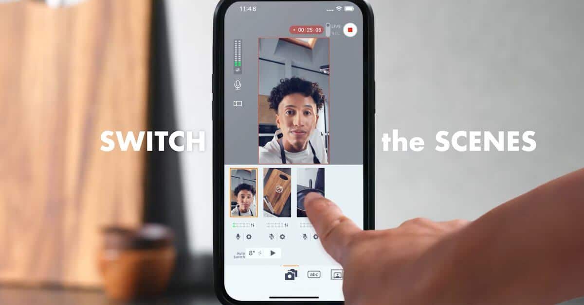 Canon только что выпустила новое приложение для iPhone для прямой трансляции с нескольких камер