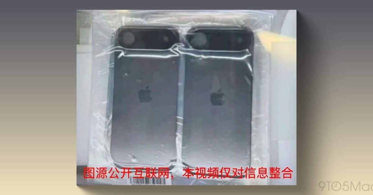 iPhone 17 Air утечка демонстрирует большой дизайн «панели камеры»