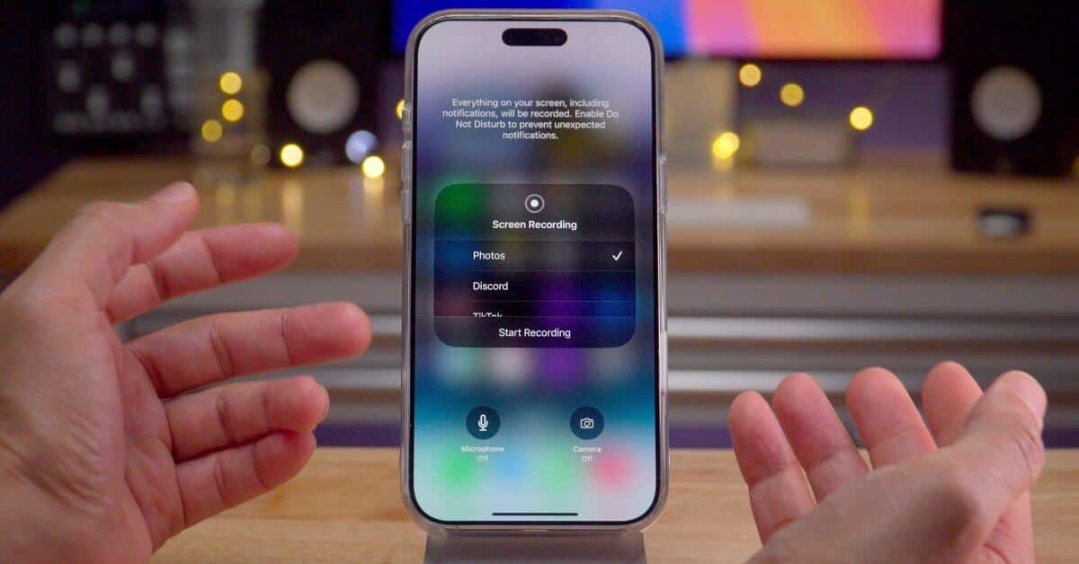 Запись экрана iOS будет улучшена в следующем обновлении