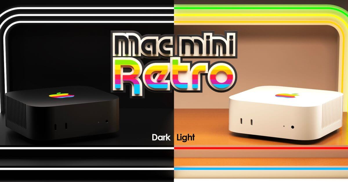 Colorware теперь продает M4 Mac Mini со специальным изданием ретро -бежевого или матового Jet Black Design