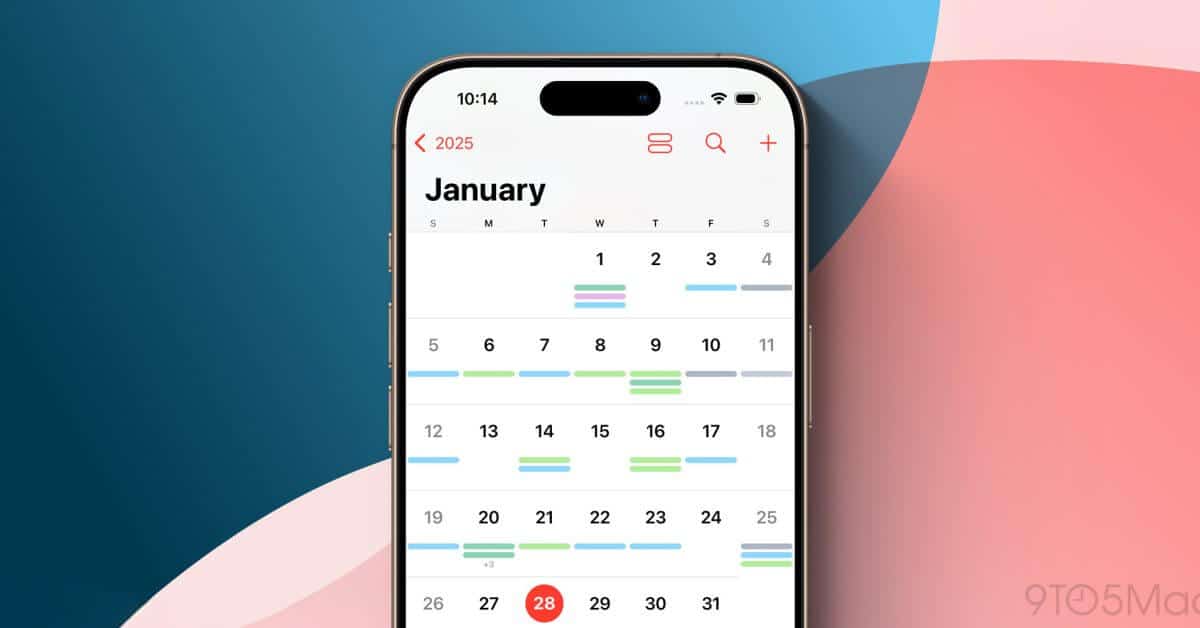 Приложение Calendar Apple быстро улучшается, а iOS 18.3 предлагает новое преимущество