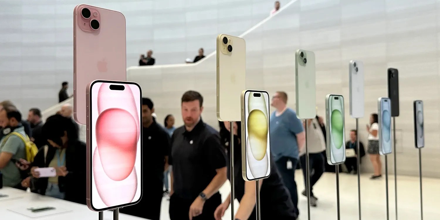Китайский запрет на iPhone отклонен | Фотография с презентации iPhone 15