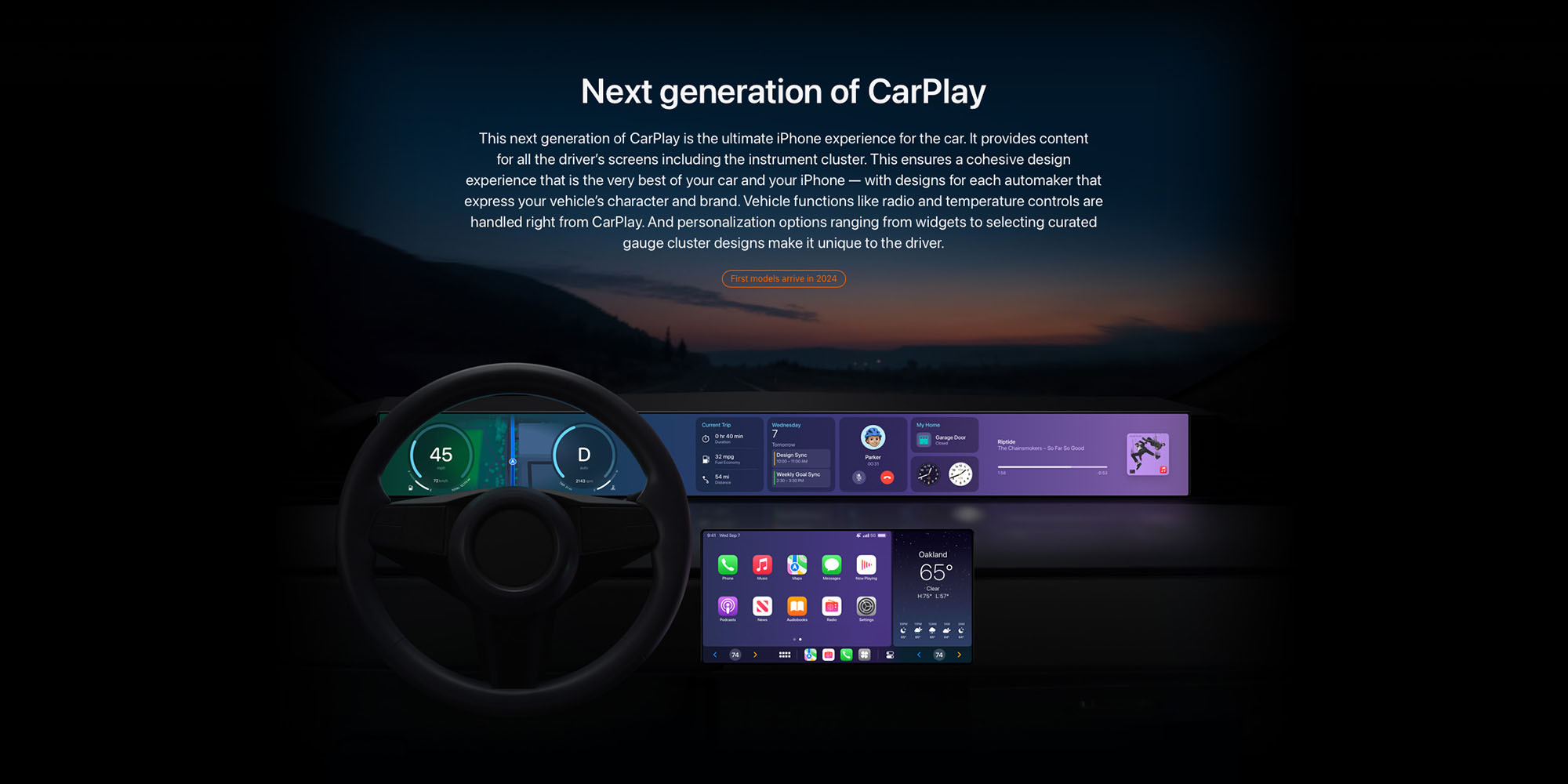 Крайний срок выхода CarPlay 2 наступил без какого-либо объявления | Веб-страница Apple обещает запуск в 2024 году