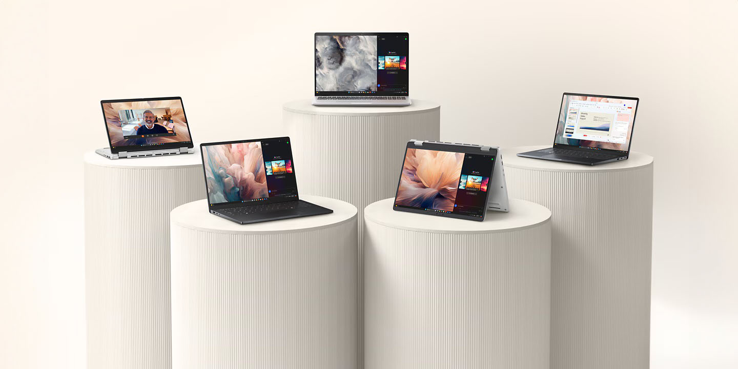 Dell высмеяла собственный пресс-релиз за копирование соглашения об именах Apple | Промо-фото линейки ноутбуков