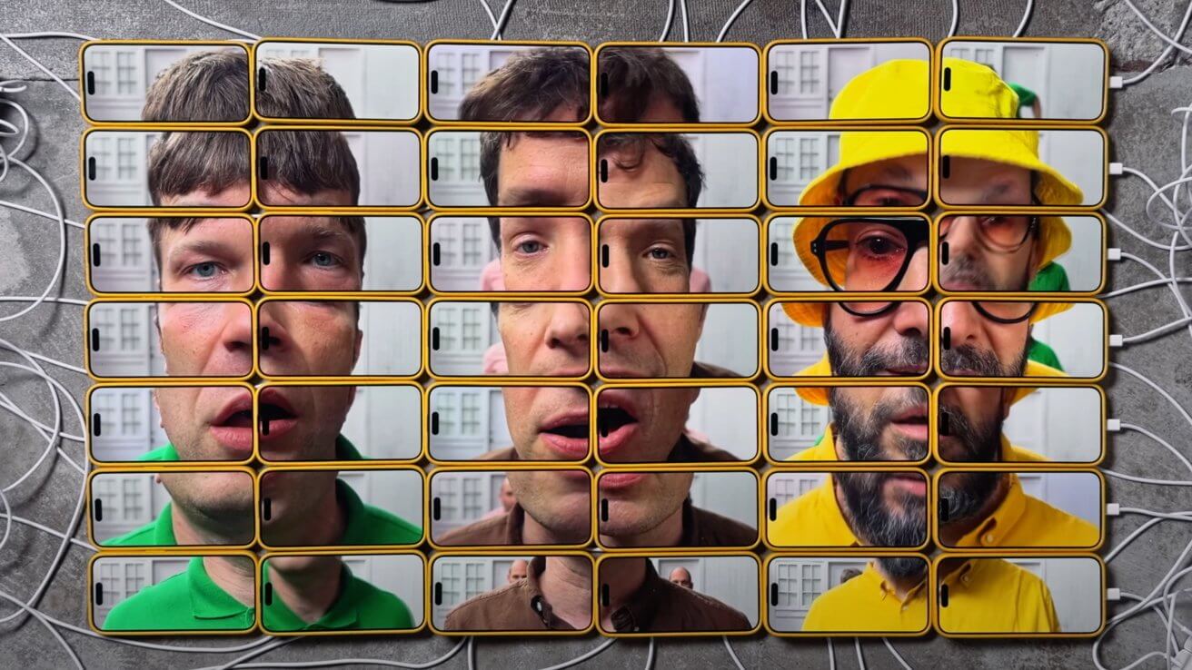OK Go создает визуальные эффекты вручную с помощью 64 iPhone