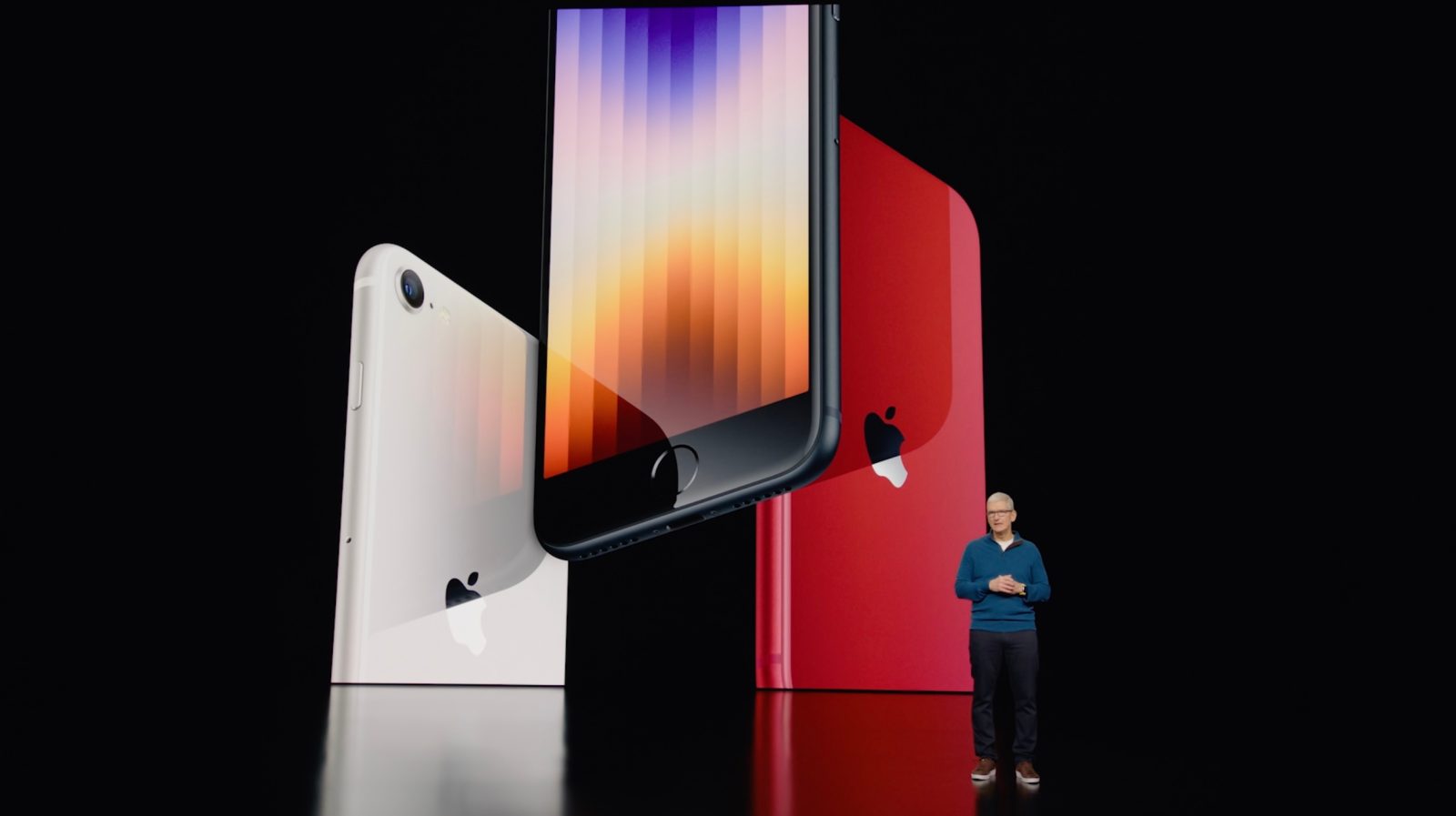 Время автономной работы iPhone SE 3 по сравнению