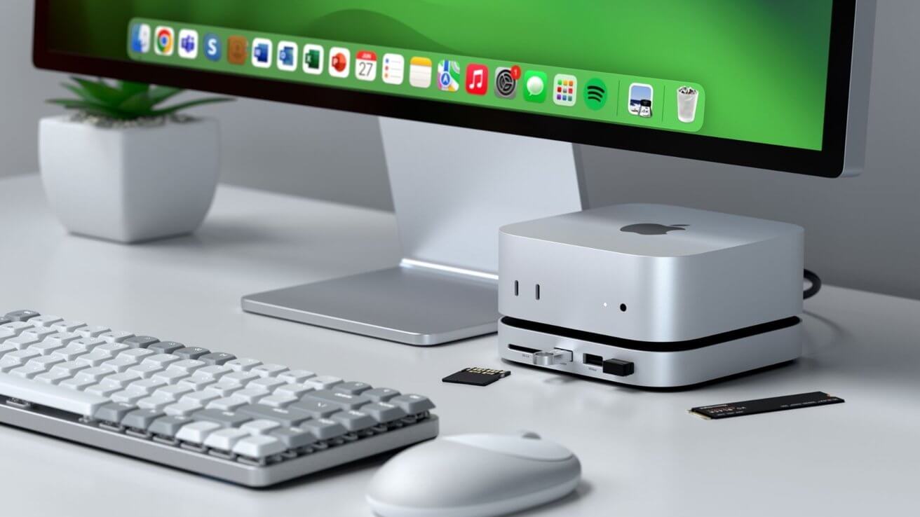 Подставка и концентратор Mac mini M4 от Satechi поступит в продажу 17 февраля.