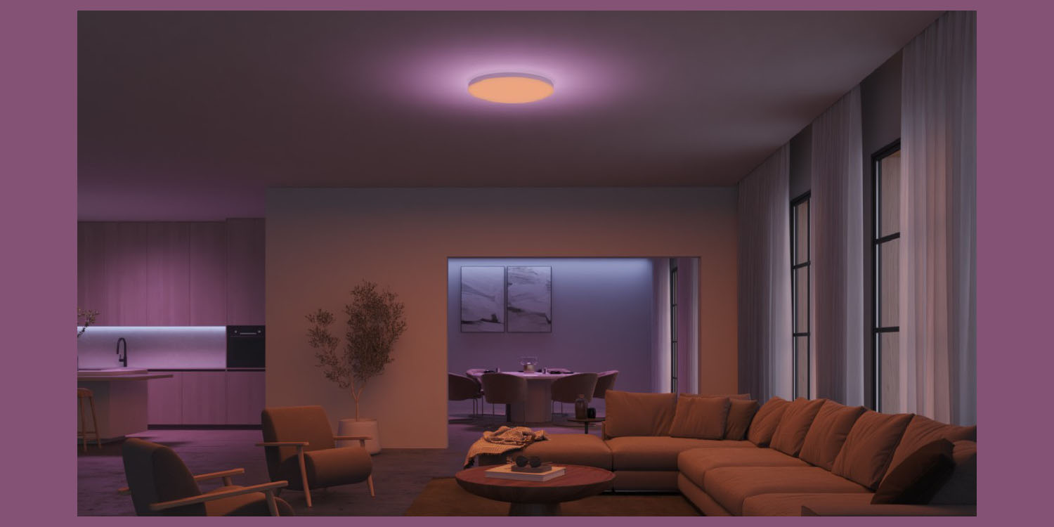 Сцены освещения Philips Hue AI будут доступны в официальном приложении | Показана сцена в гостиной