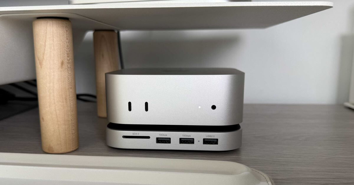 Ручная работа с концентратором Saetchi M4 для Mac mini