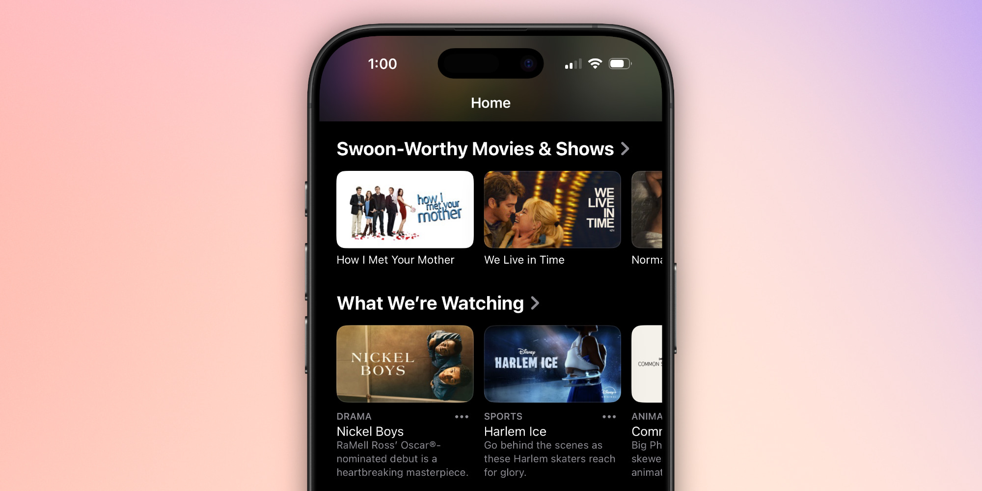 Приложение Apple TV для iPhone