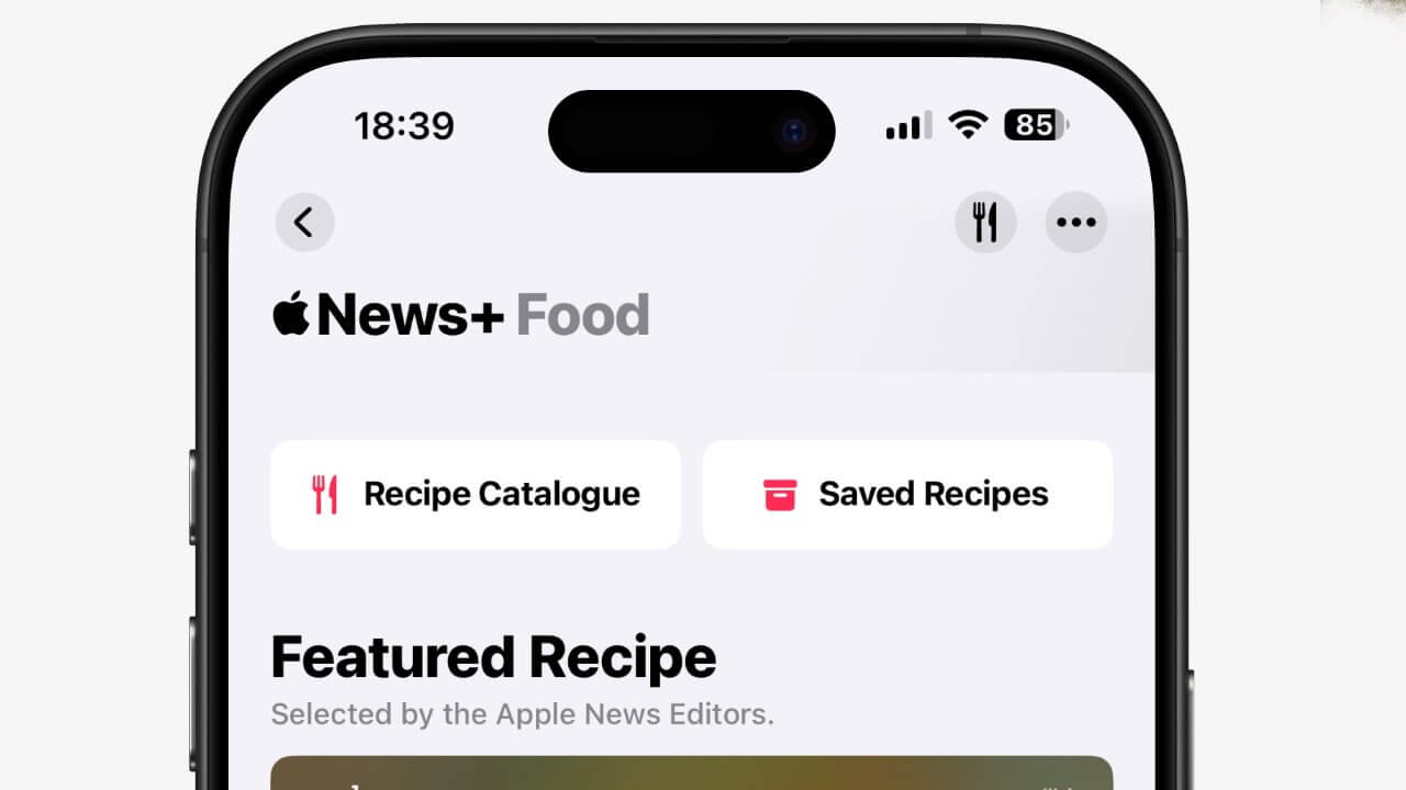 Рецепты, обзоры ресторанов - в Apple News+ Food