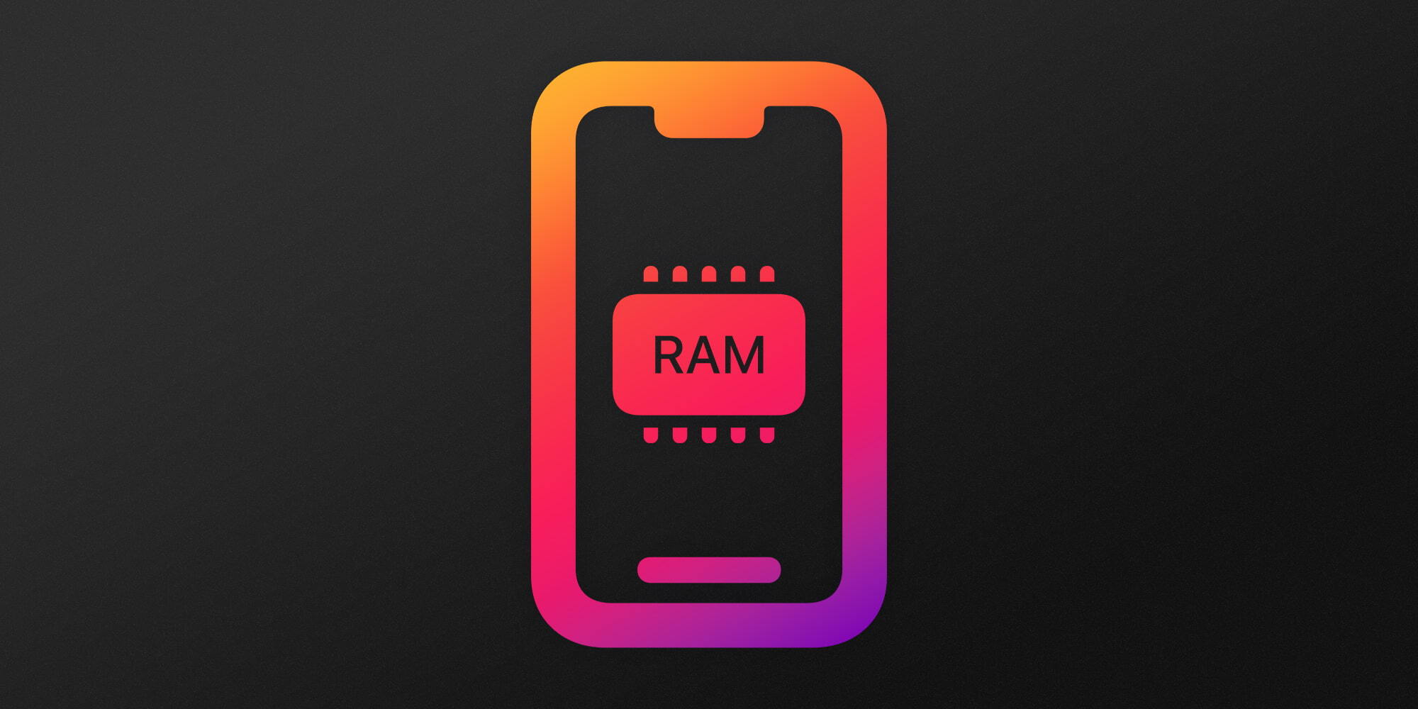 Список оперативной памяти iPhone