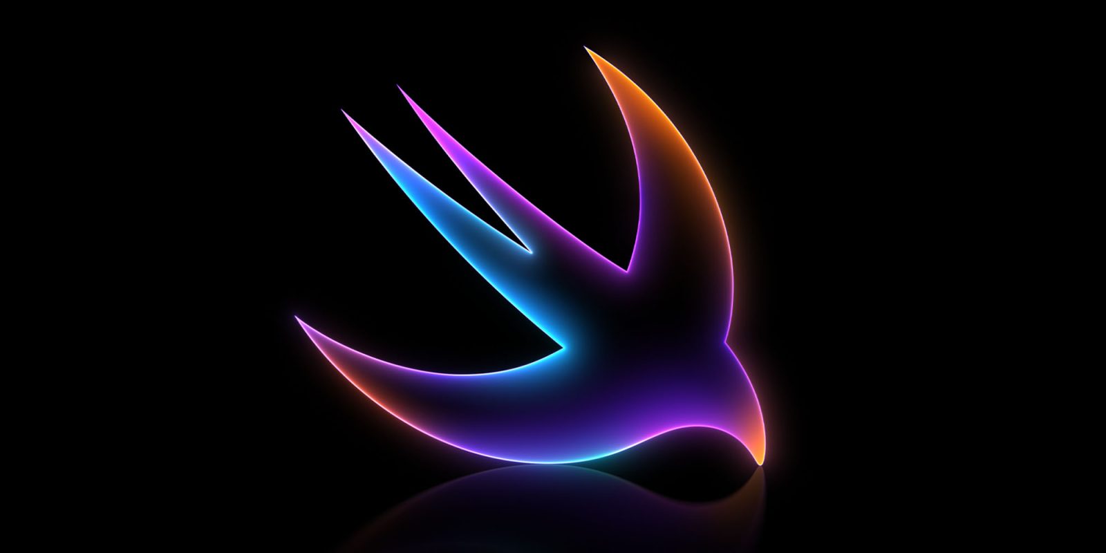 Apple делает Swift Build открытым исходным кодом, Swift Playgrounds немного переименована | Стилизованная версия логотипа Apple Swift, используемого для WWDC 2024
