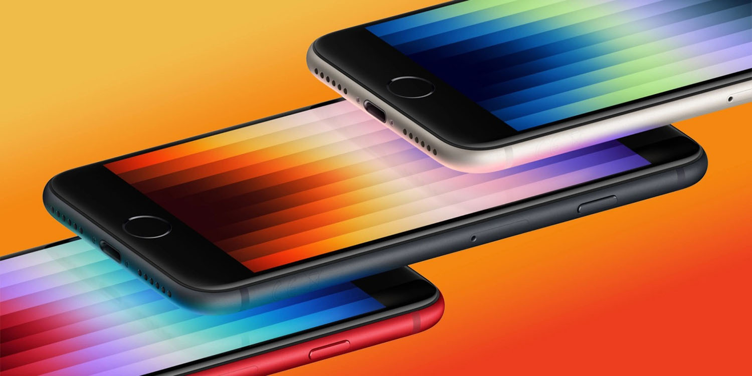 Показана более старая модель iPhone SE | 2022