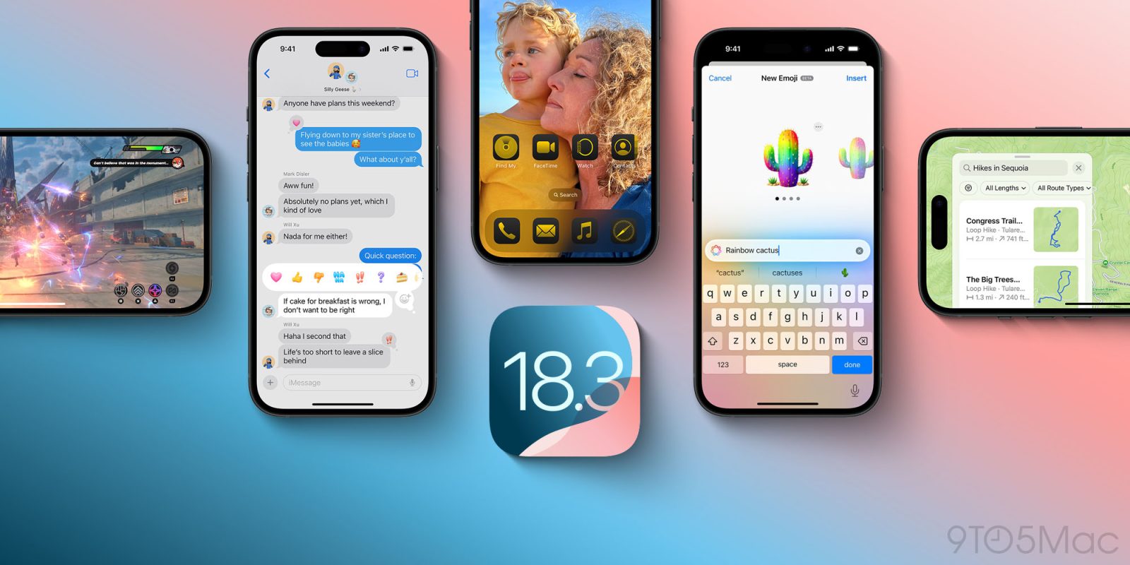 Изображение героя iOS 18.3