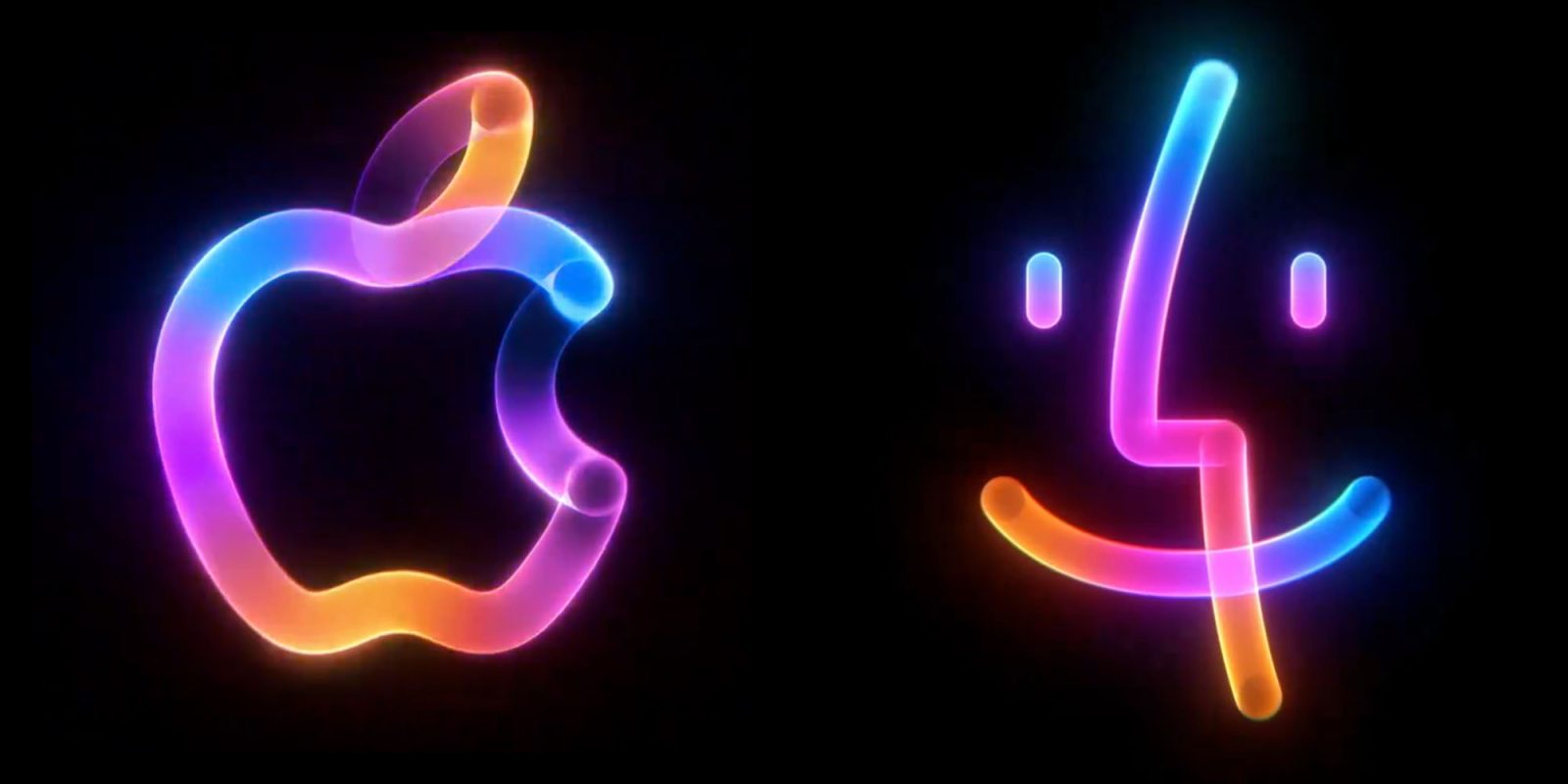 Неделя анонсов Mac | Стилизованные логотипы Apple и Mac