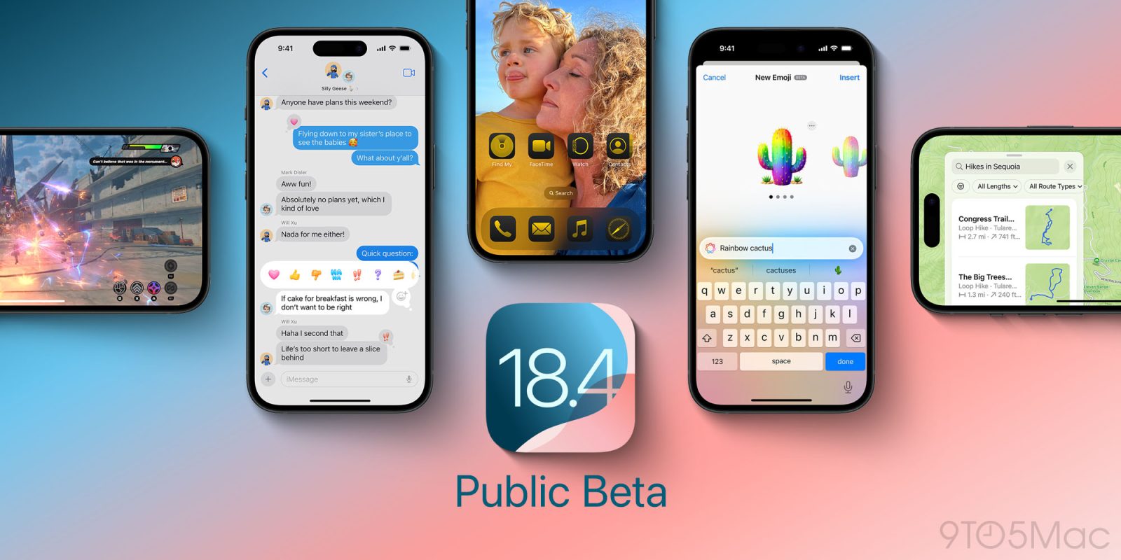 Публичная бета-версия iOS 18.4
