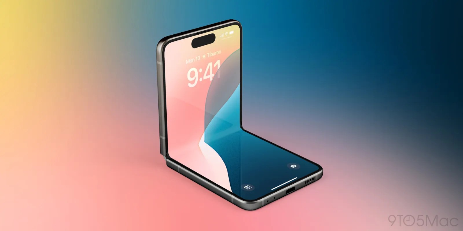 Самая большая проблема со складным iPhone была решена к удовлетворению Apple | показан рендер