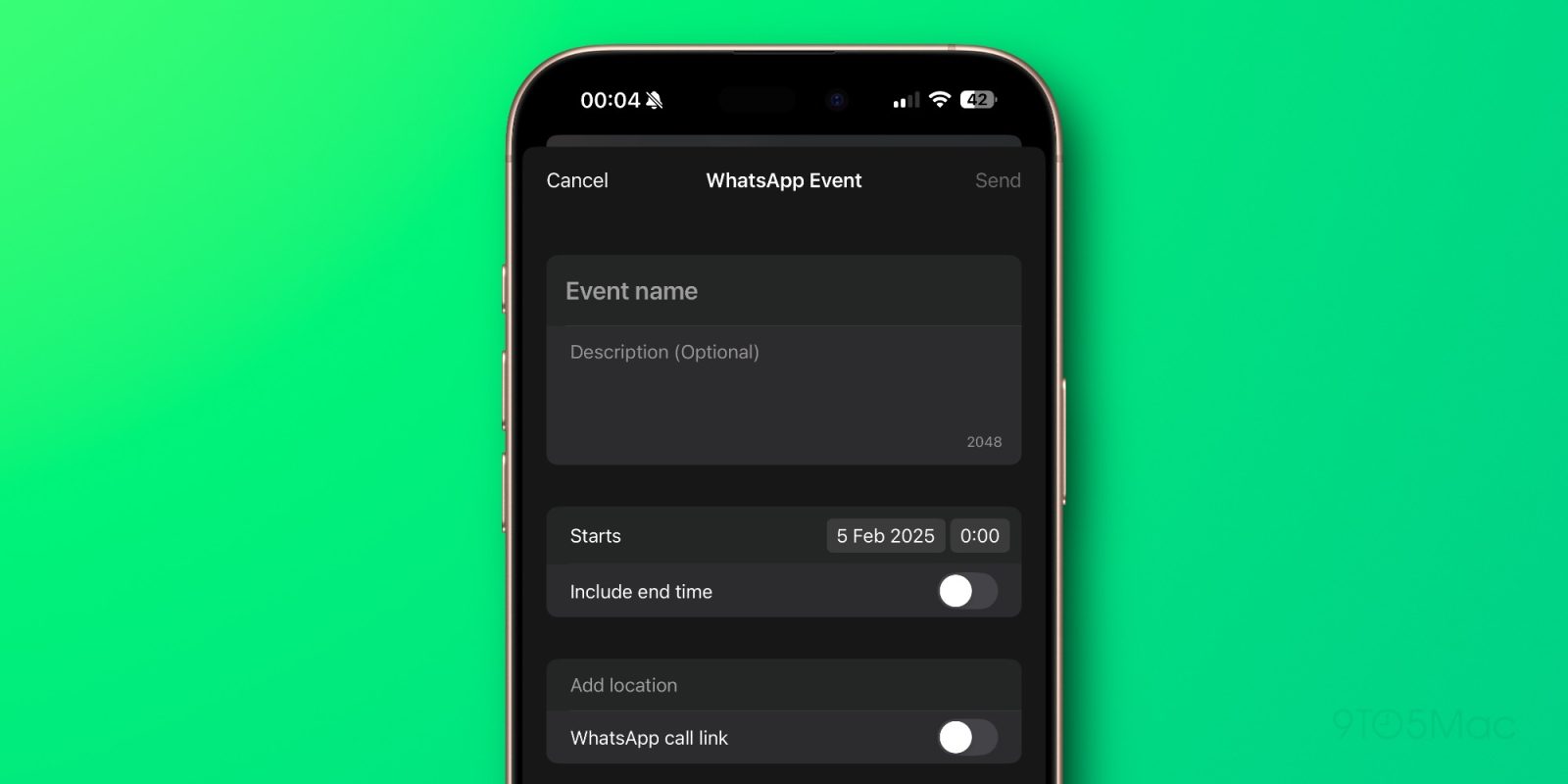 WhatsApp скоро позволит пользователям планировать события прямо из личных чатов