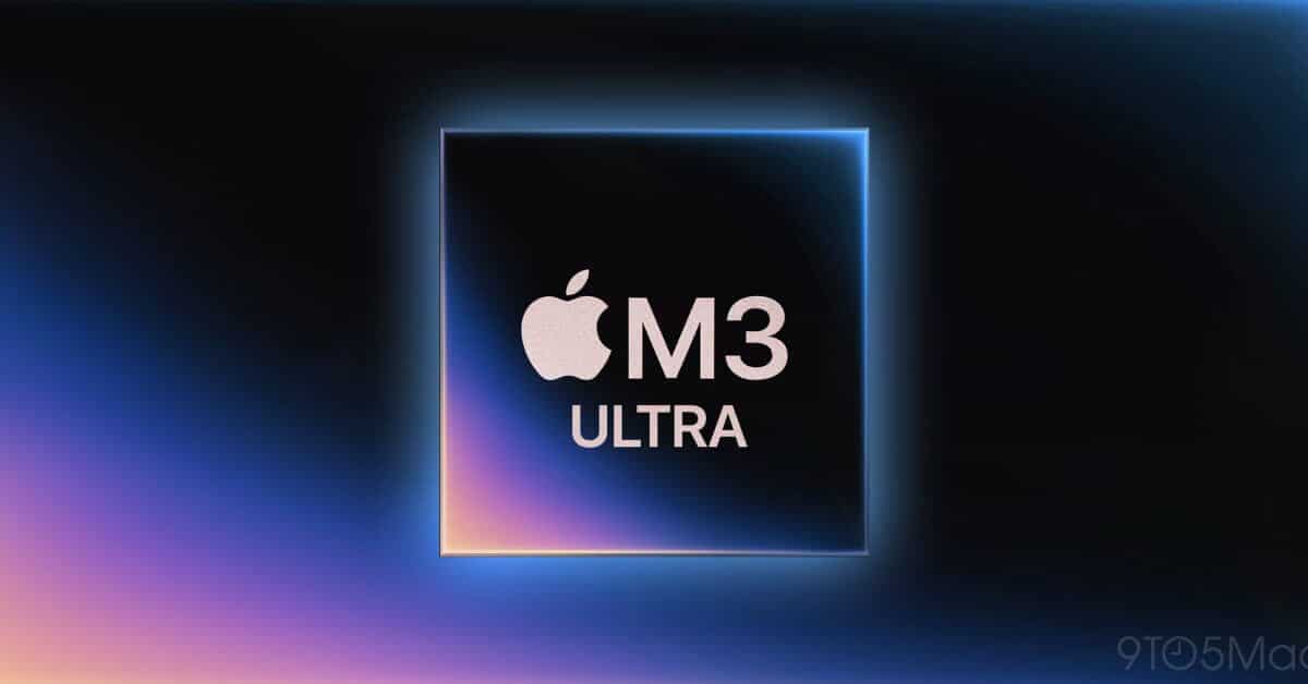 Apple выпускает чип M3 Ultra с поддержкой памяти объемом до 512 ГБ