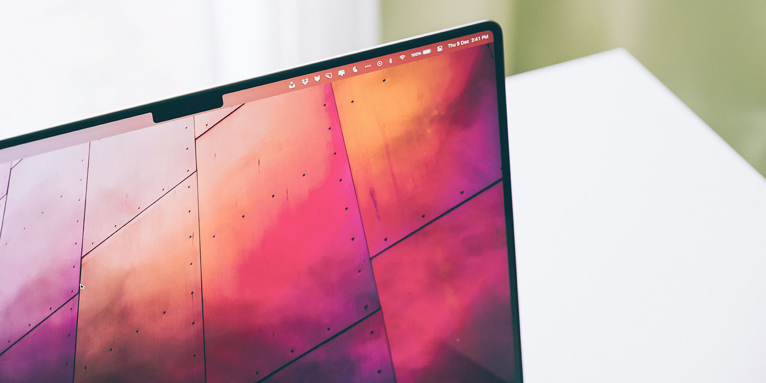Face ID MacBook по-прежнему не помещается в выемку