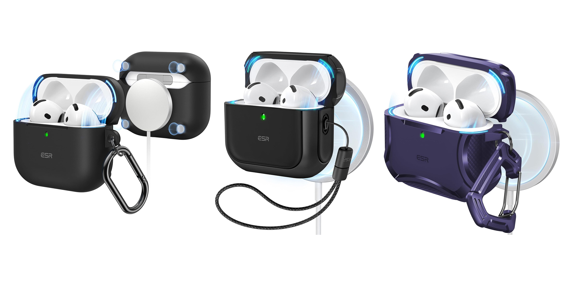 Вот некоторые из лучших защитных чехлов и ремешков для новых AirPods 4