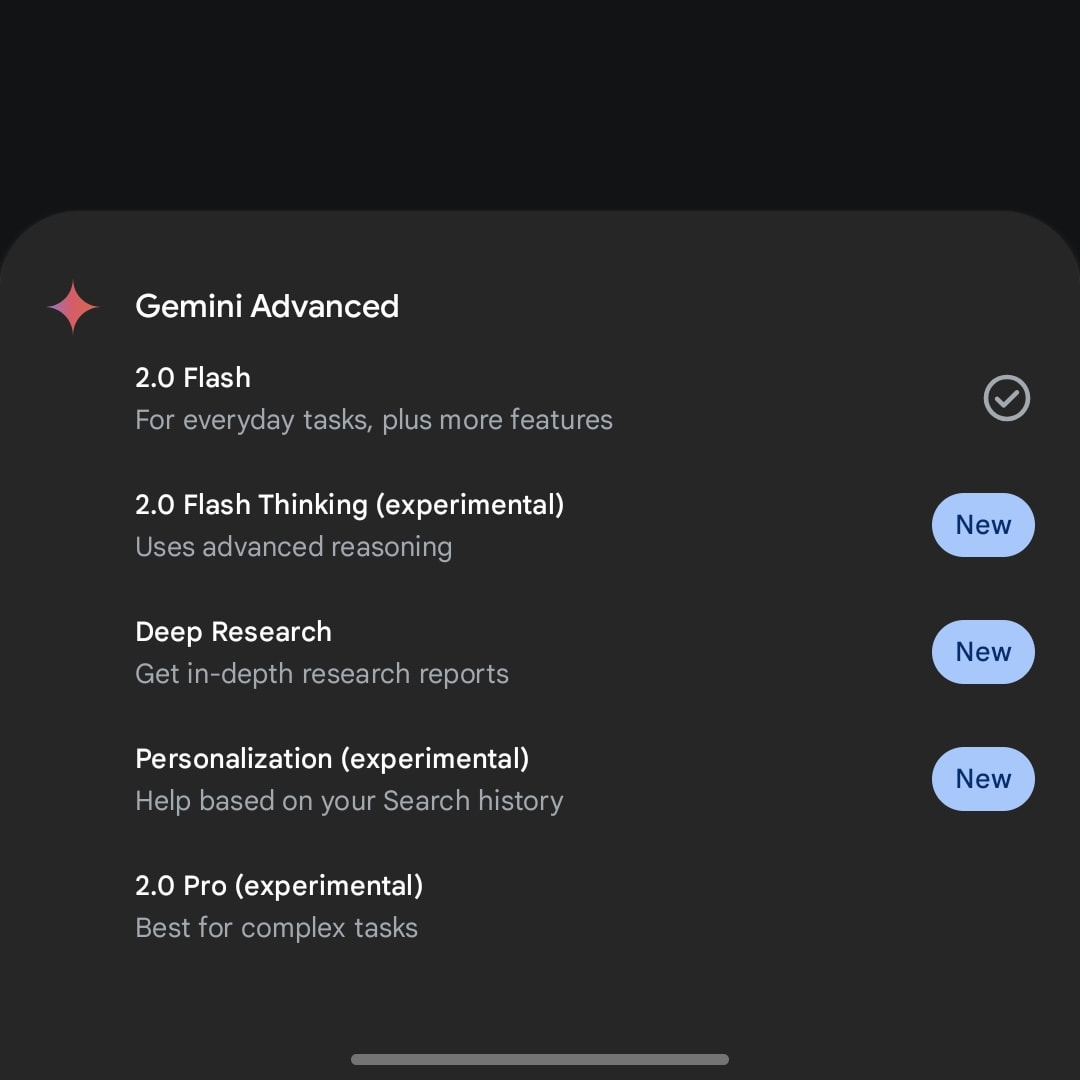 последнее приложение Gemini 2.0