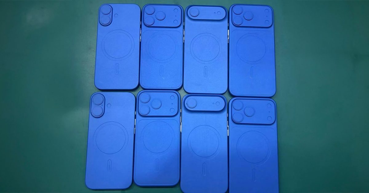 Последние макеты iPhone 17, похоже, указывают на наличие металлической и стеклянной частей